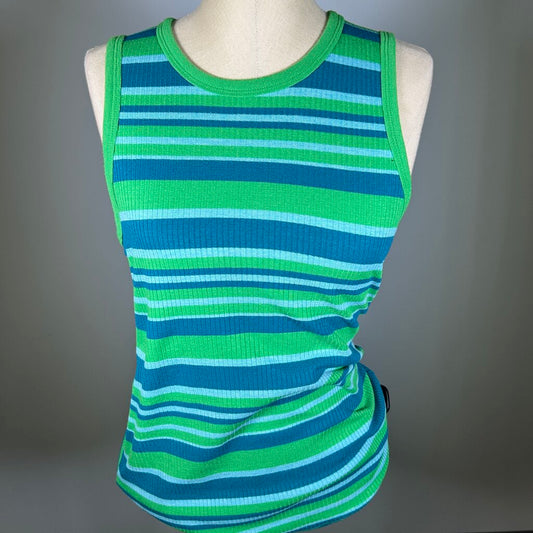 Maeve Slvls Stripe Shirt