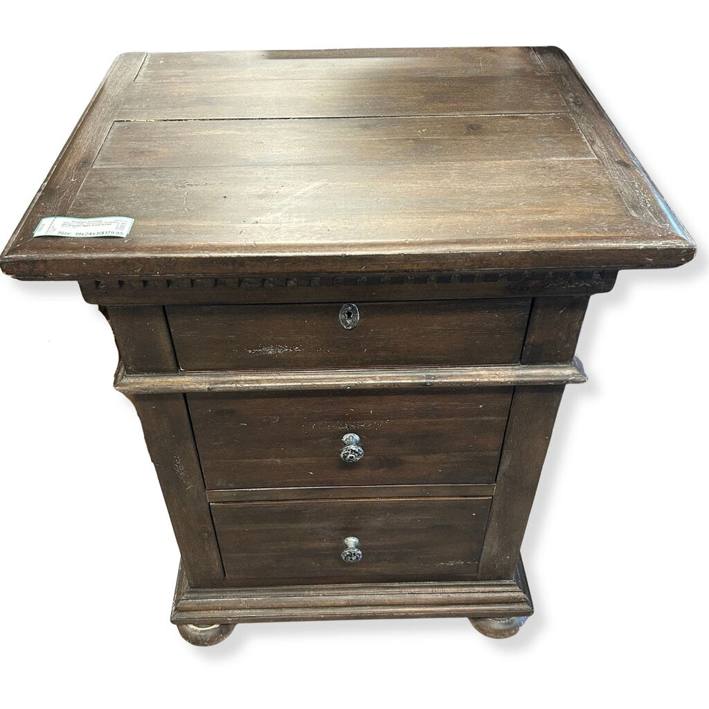 RH Wooden Night Stand