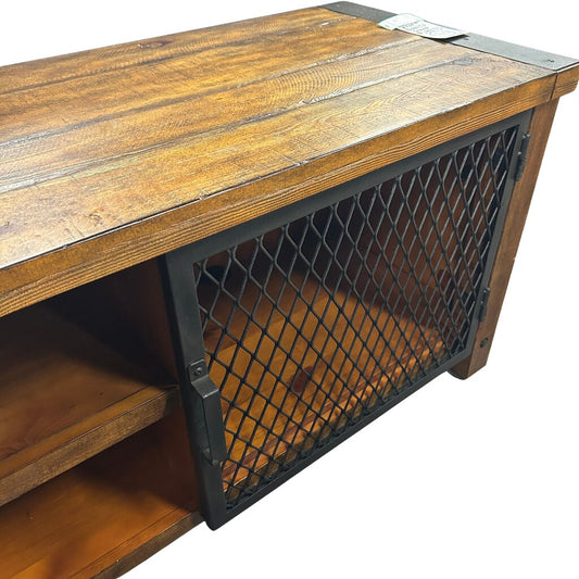 Wood & Metal TV Stand