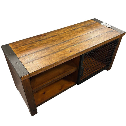 Wood & Metal TV Stand