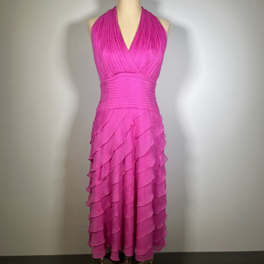 Tadashi silk halter Dress
