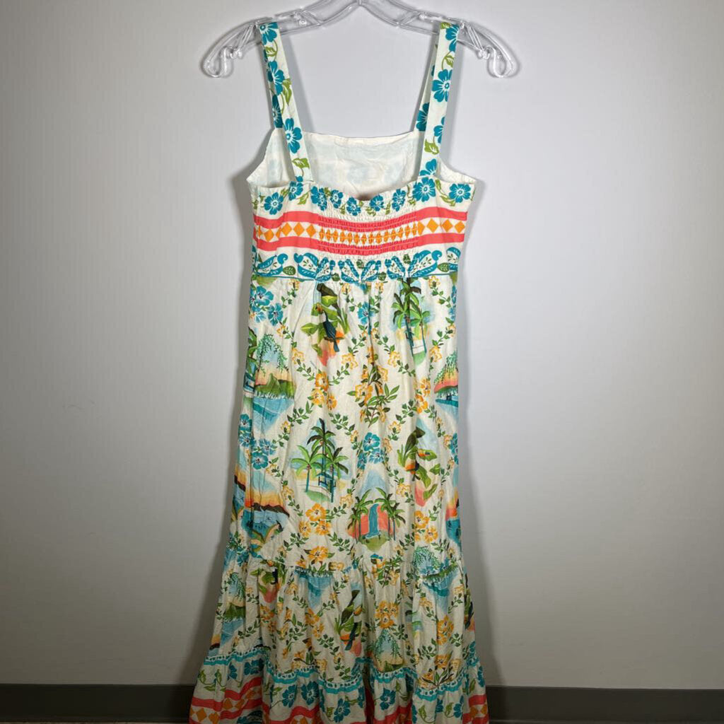 Farm Slvls Floral Maxi Dress