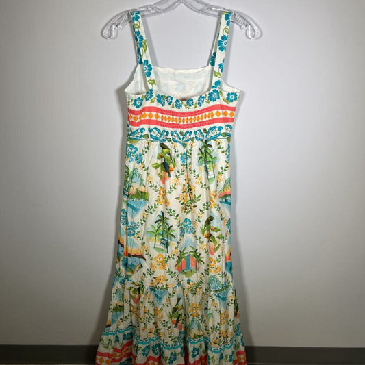 Farm Slvls Floral Maxi Dress