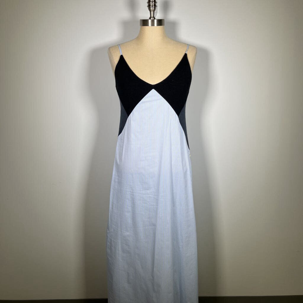 Naadam Slvls Mixed Media Maxi Dress