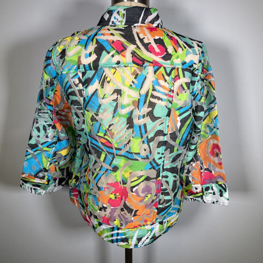 Drapers & Damons Sheer Jacket