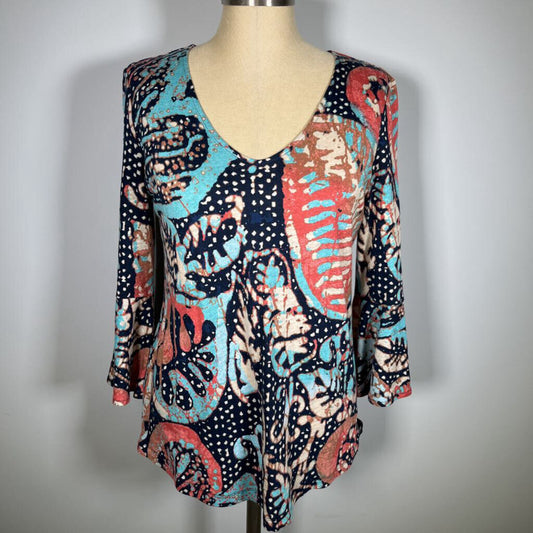 Nic + Zoe 3/4 Bell Slv Shirt
