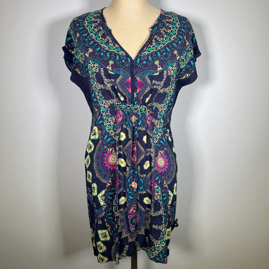 Maeve S/s Print Mini Dress