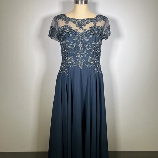 JJ'S House cap slv Gown