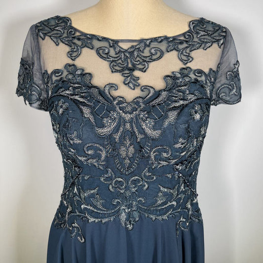 JJ'S House cap slv Gown