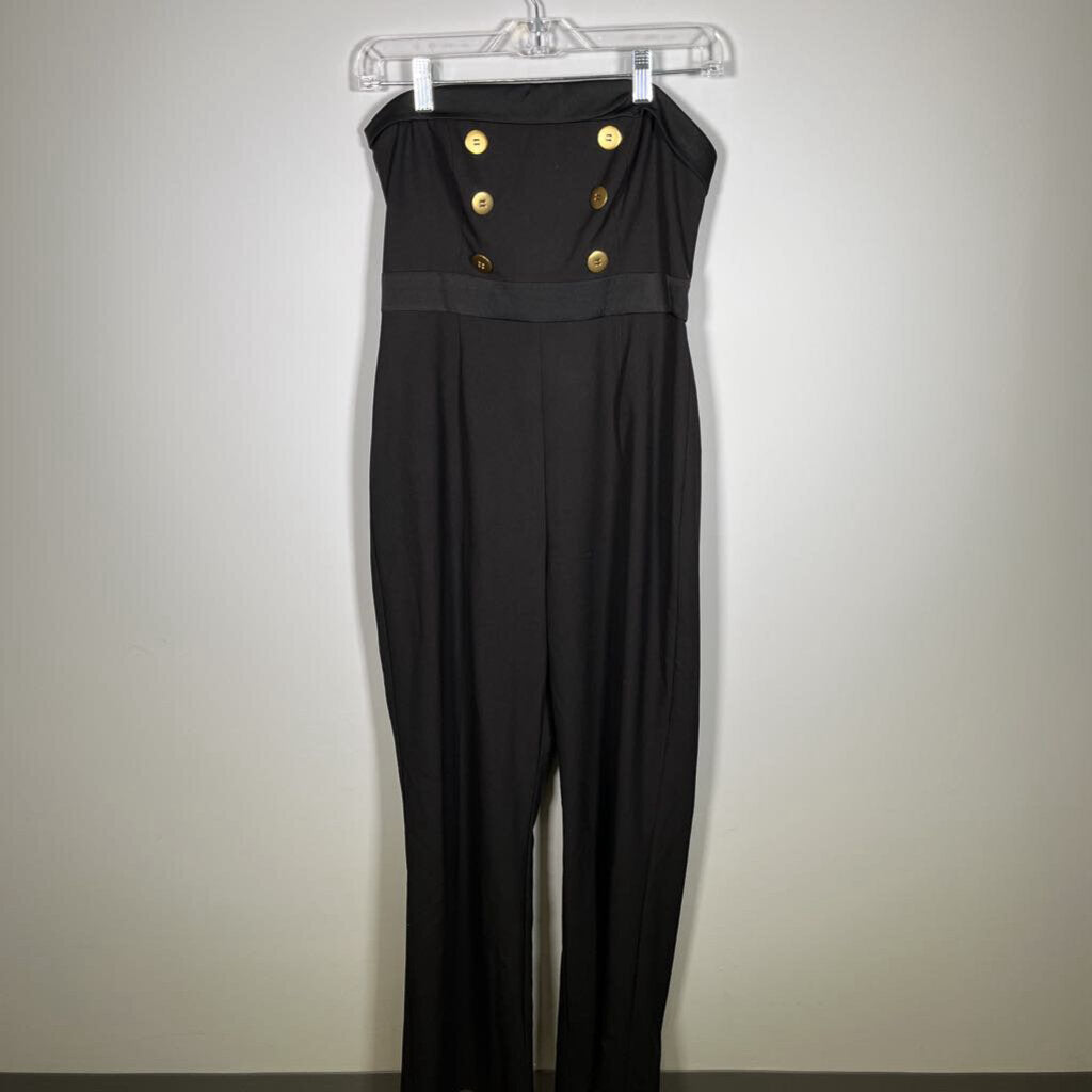 Fame and Partners Strapless Jumpsuit