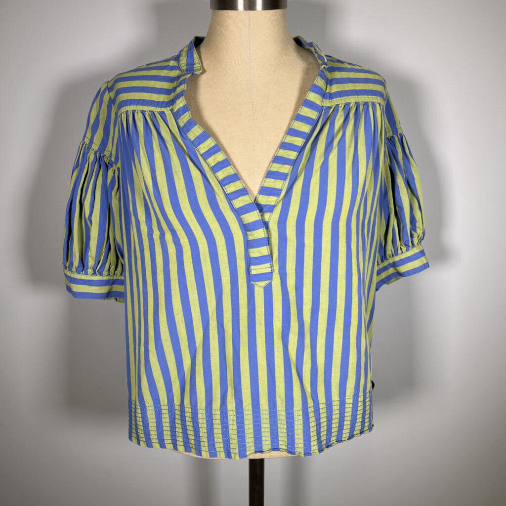 Anthropologie S/s Striped Shirt
