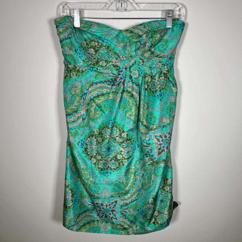 J. Crew Strapless Silk Dress