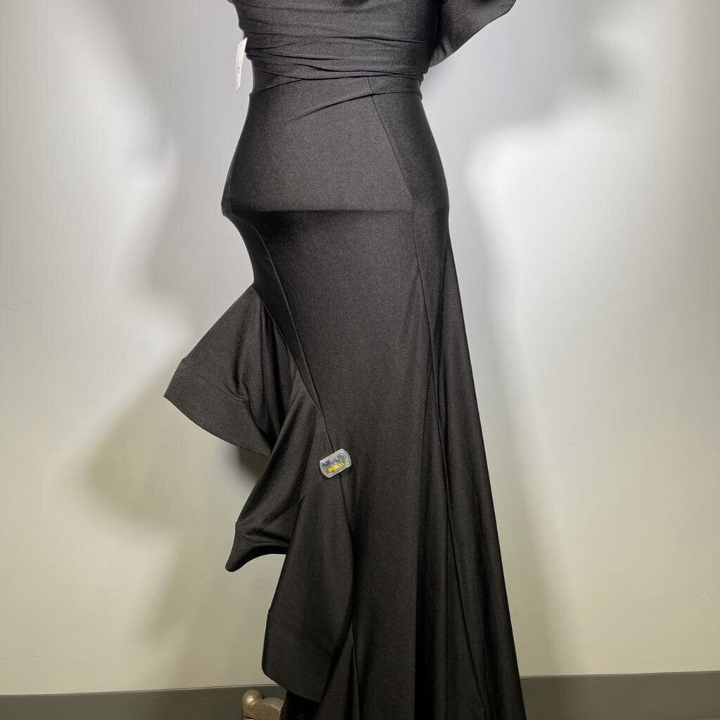 Windsor One Shoulder Ruffled Dress