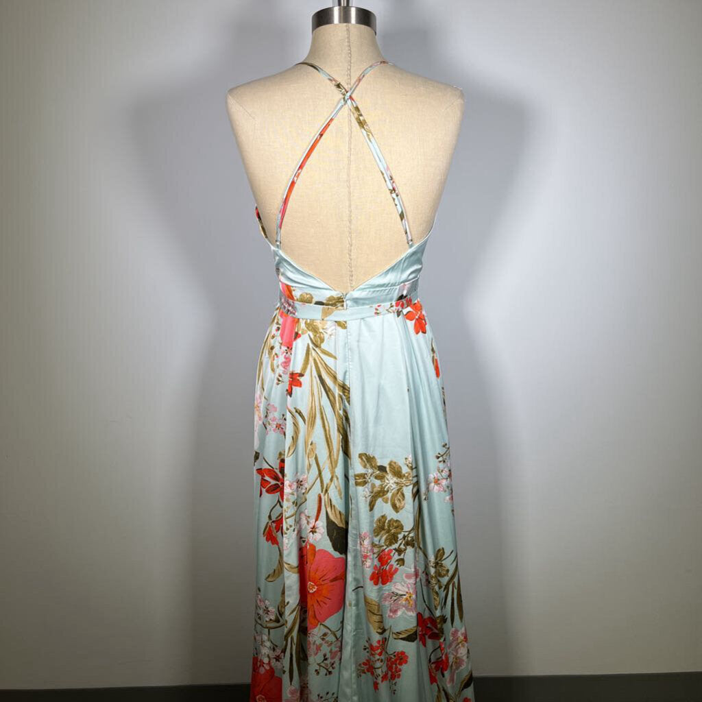Lulu's Slvls Floral Dress