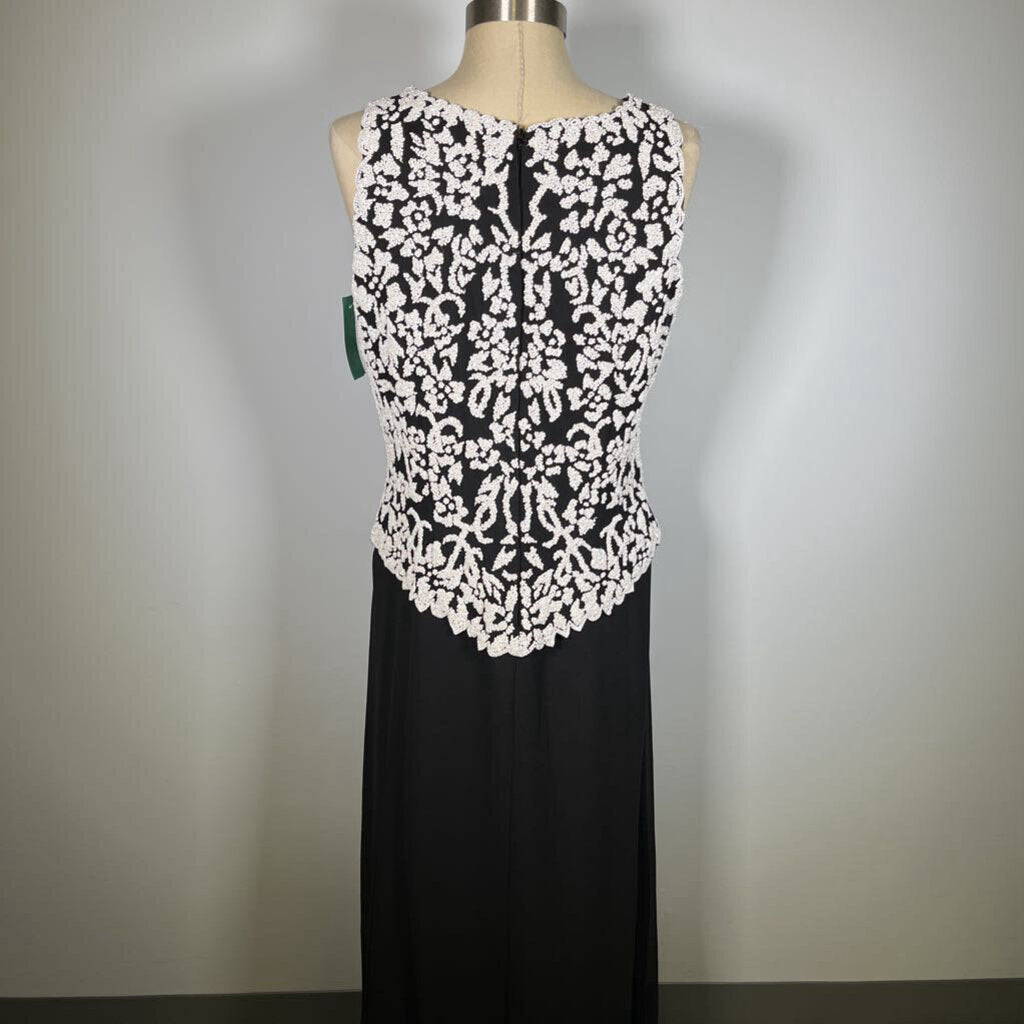 JKara Slvls Beaded Gown