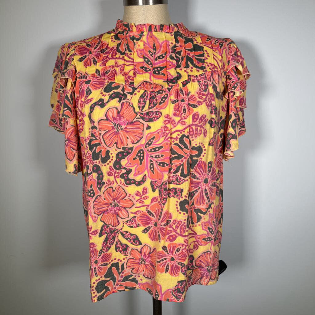 Nanette S/s Floral Shirt