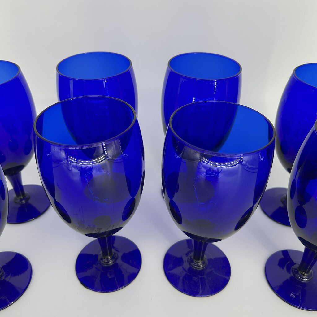 Tinted Goblet Glass Set