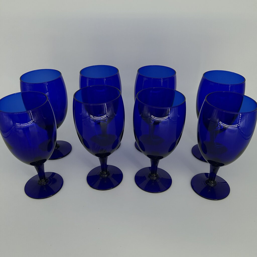 Tinted Goblet Glass Set