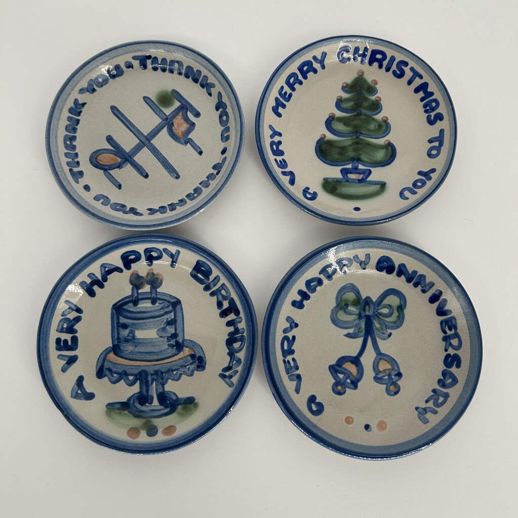 M.A. Hadley Mini Plate Set