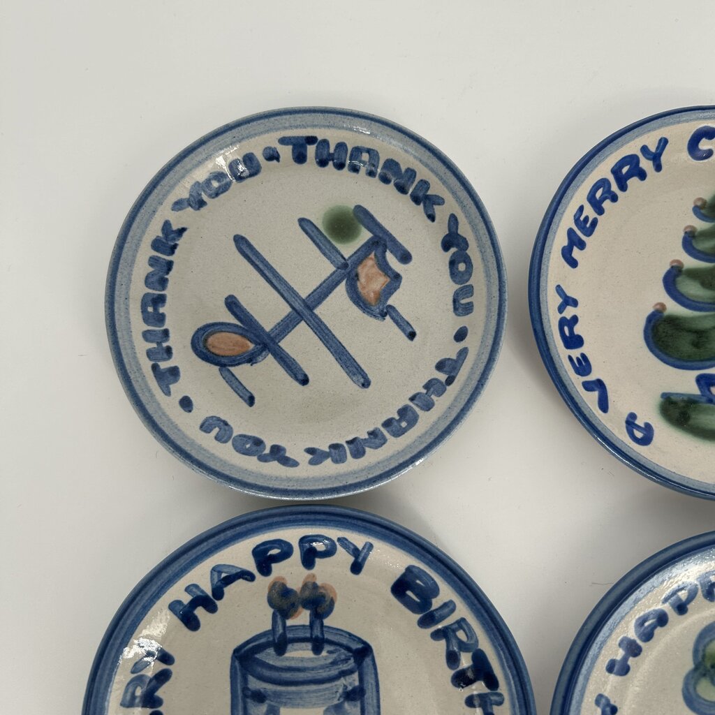 M.A. Hadley Mini Plate Set