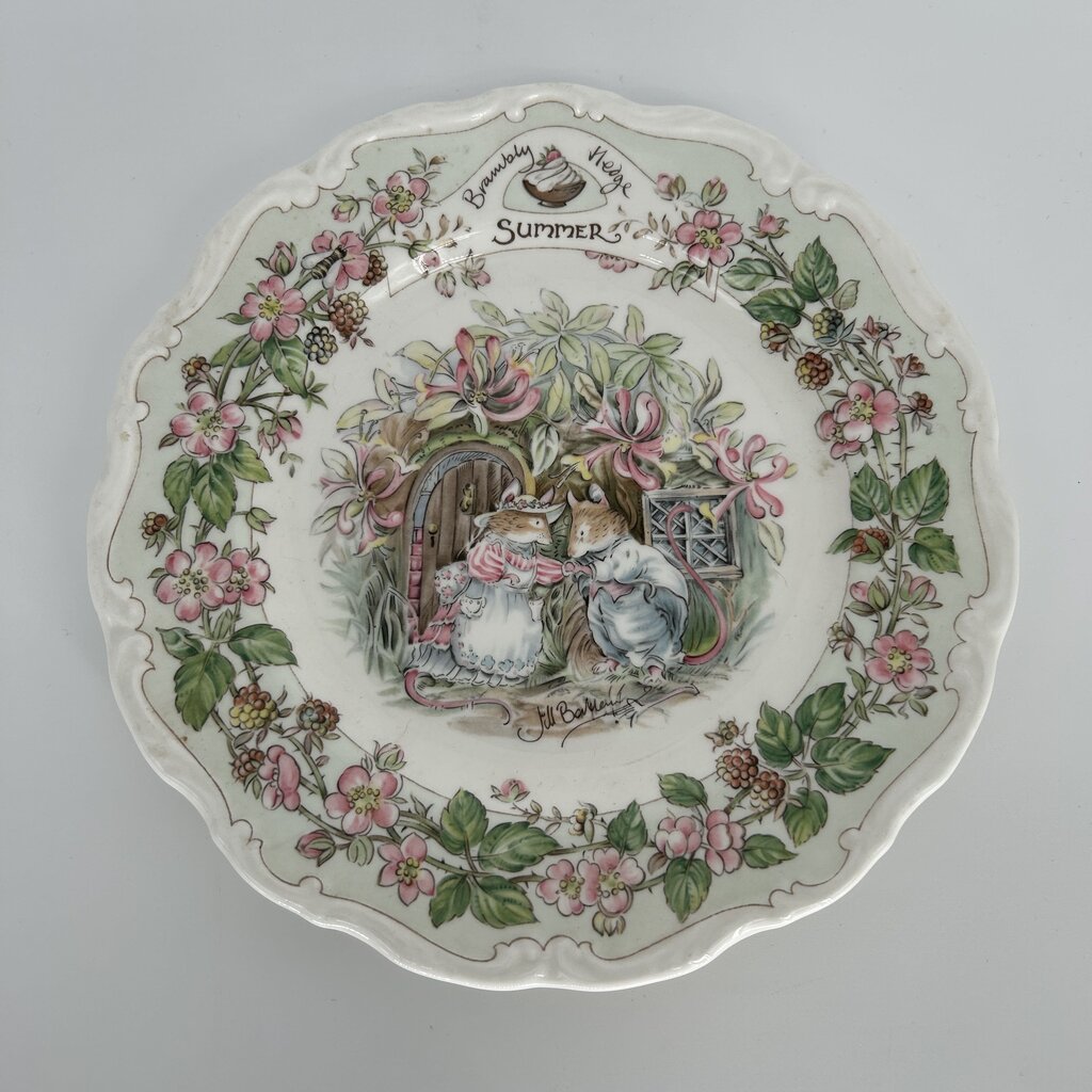 Brambly Hedge Summer Plate