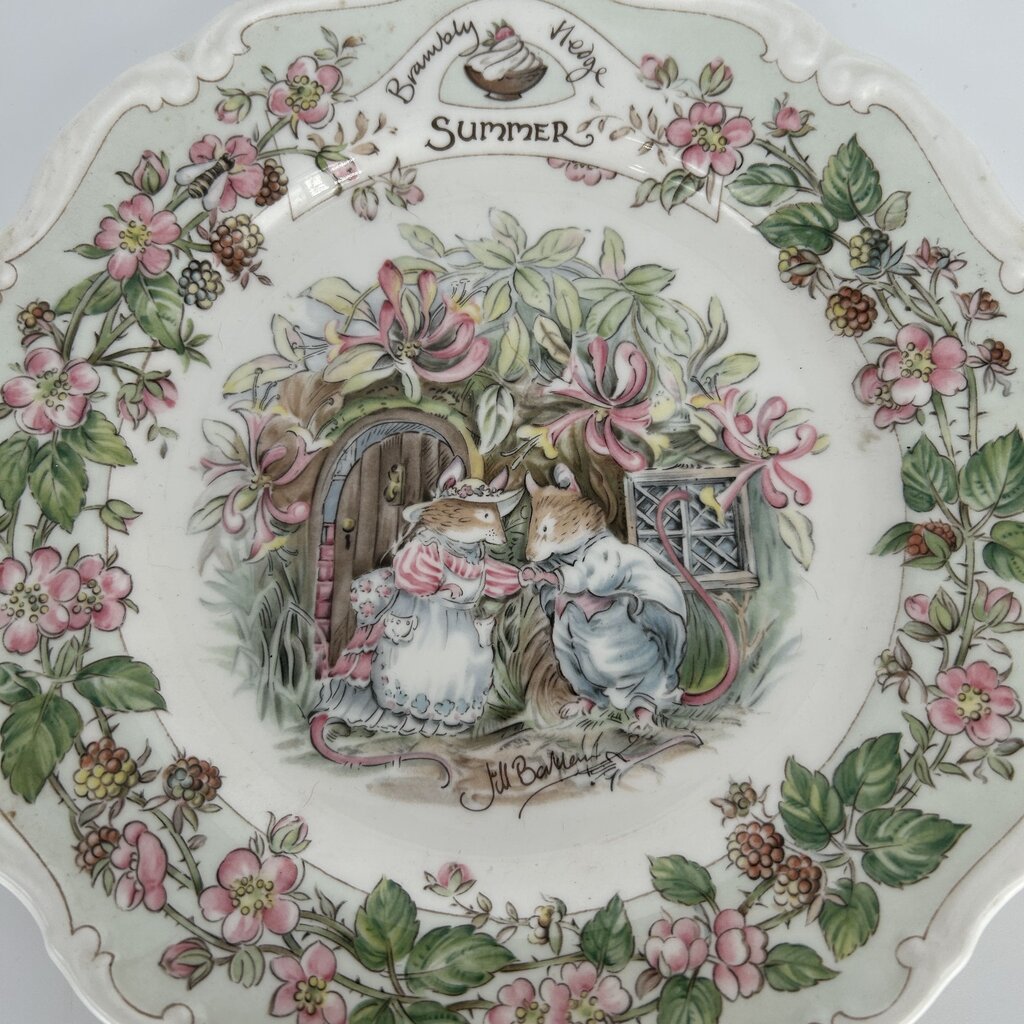 Brambly Hedge Summer Plate