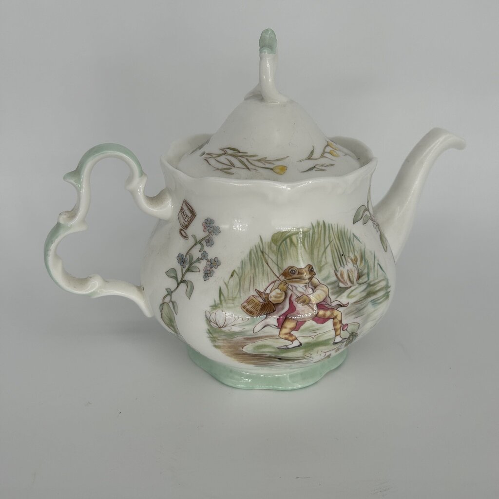 Beatrix Potter Toad Teapot