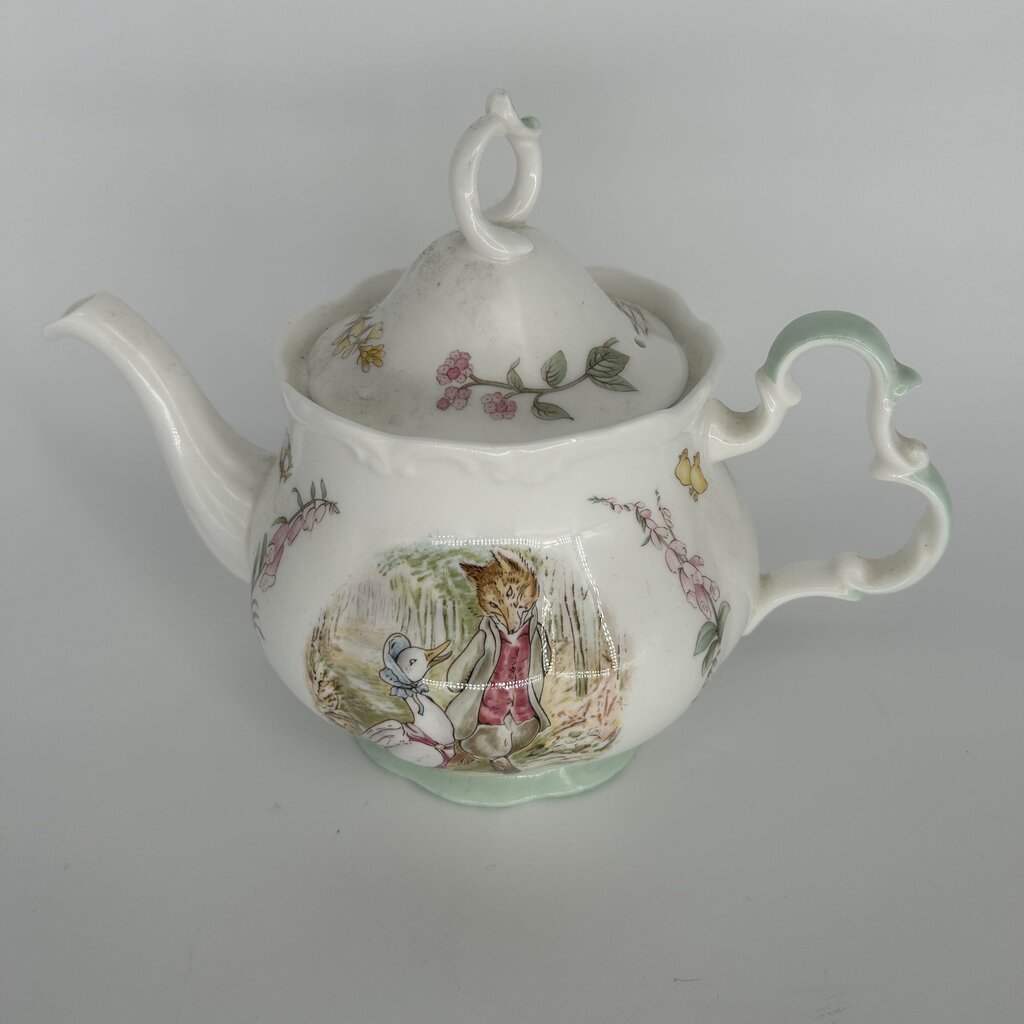 Beatrix Potter Toad Teapot