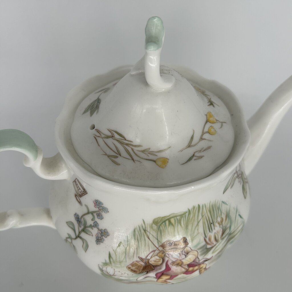 Beatrix Potter Toad Teapot