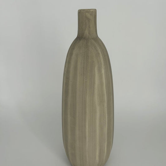 Stone Ridged Vase