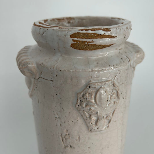 Distressed Stone Vase