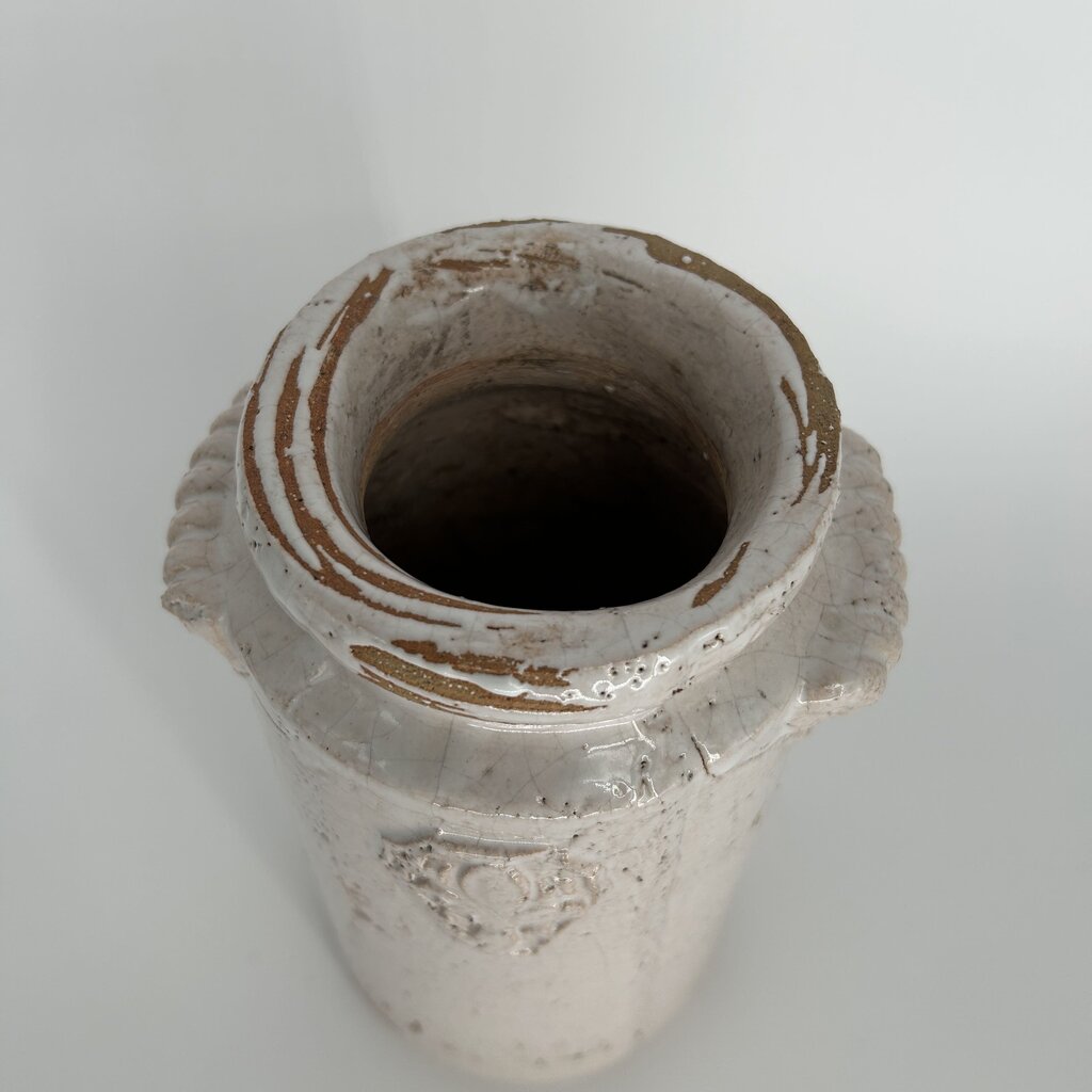 Distressed Stone Vase