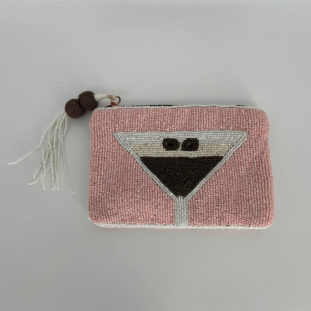 Espresso Martini Beaded Clutch