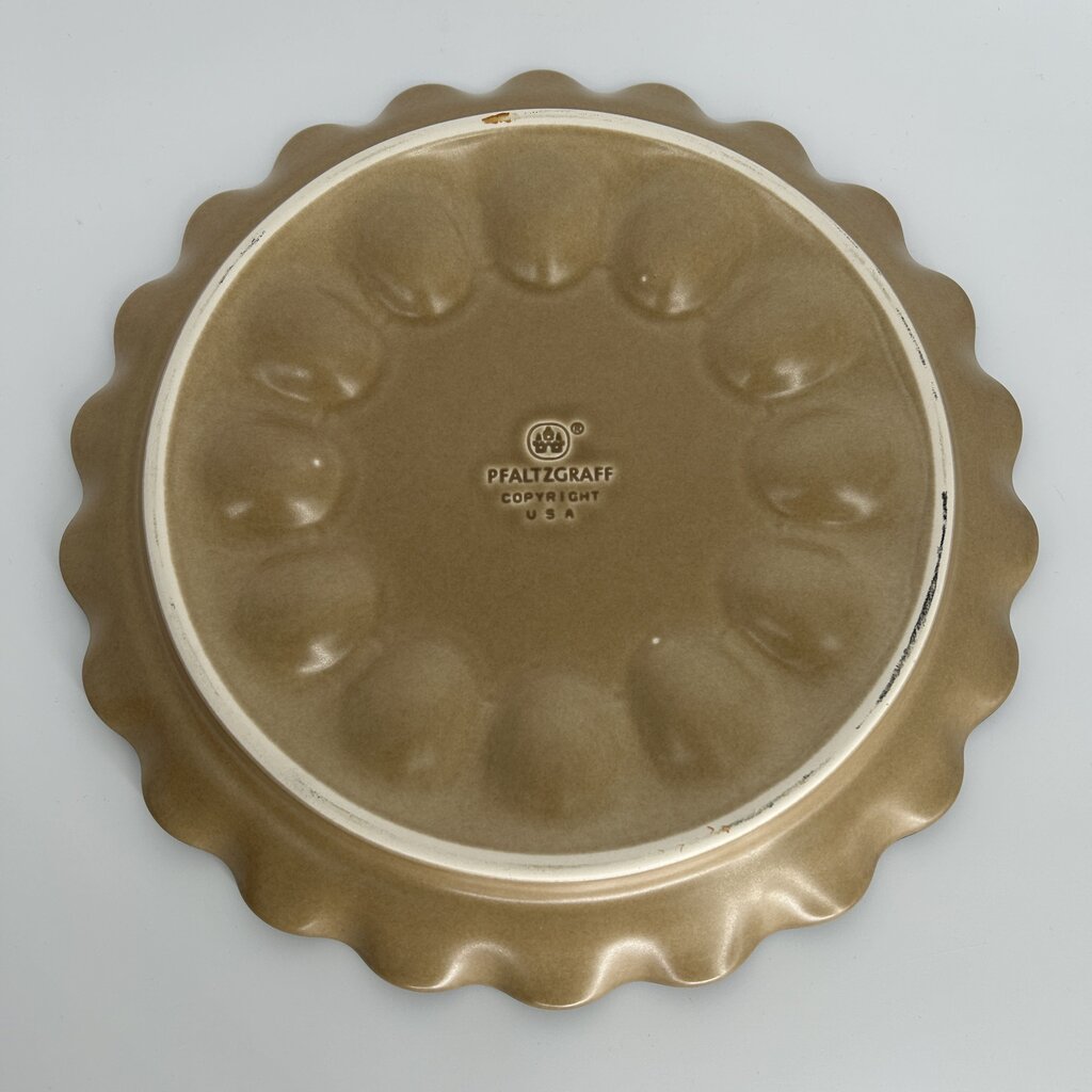 VTG Folk Art Egg Platter