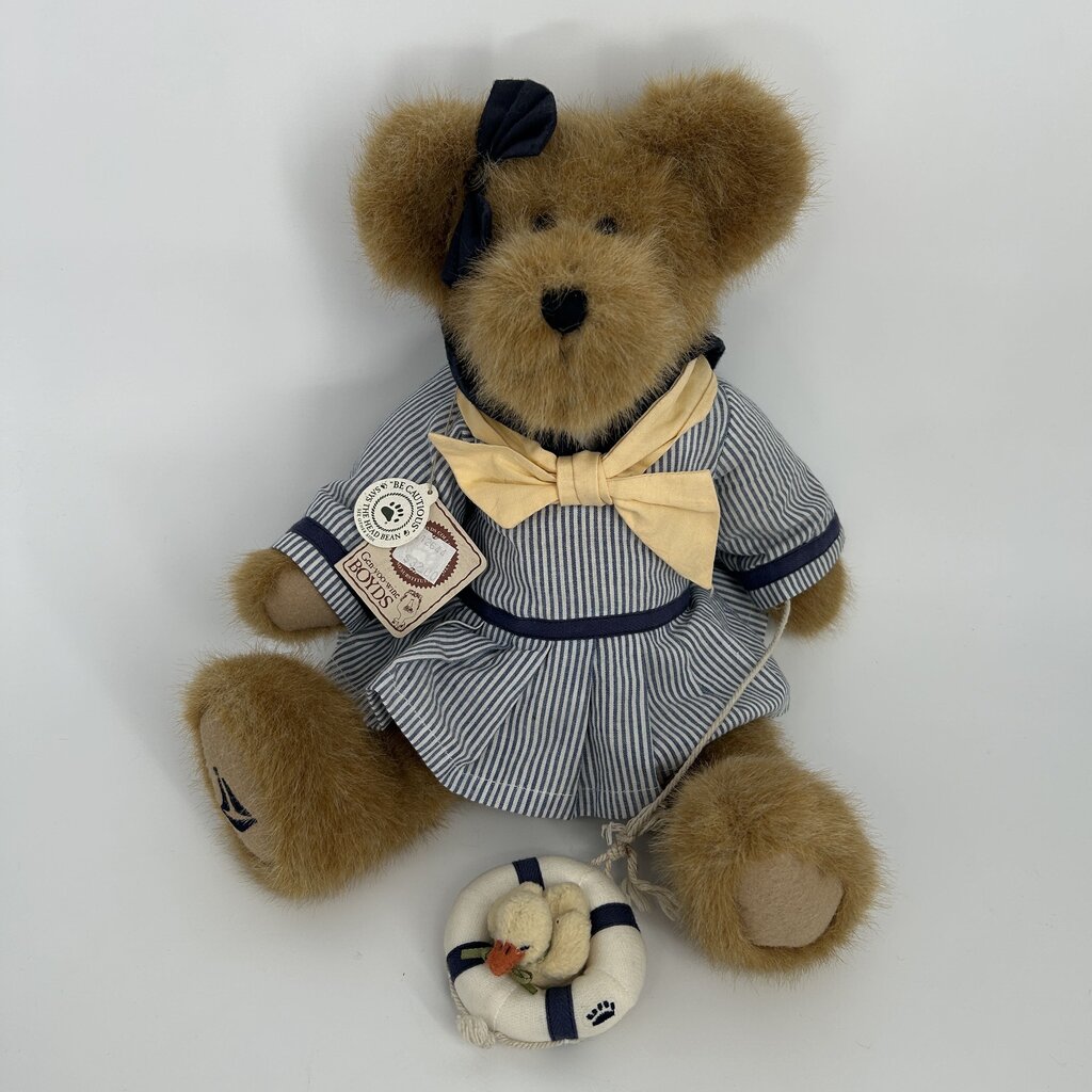 Boyd Bear w Striped Dress