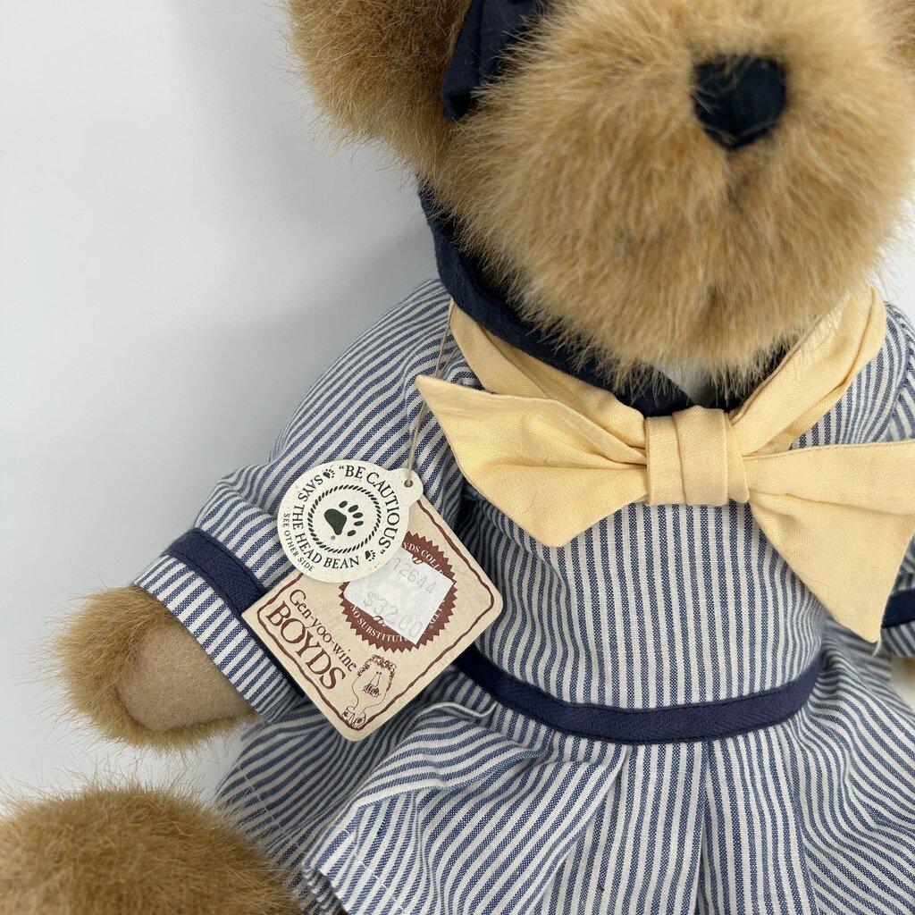 Boyd Bear w Striped Dress