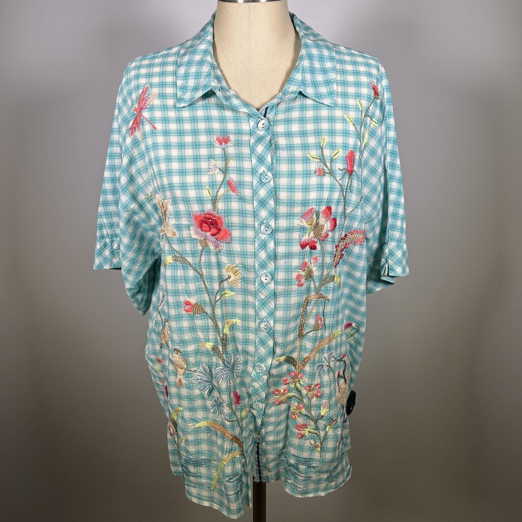 Johnny Was Workshop S/s Shirt