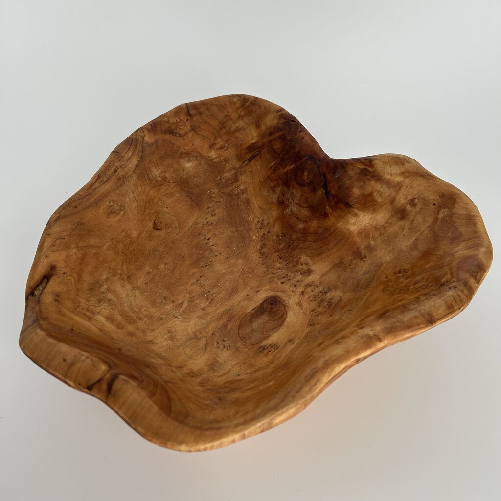 Carved Wood Bowl