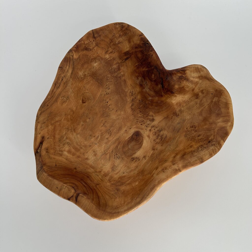 Carved Wood Bowl