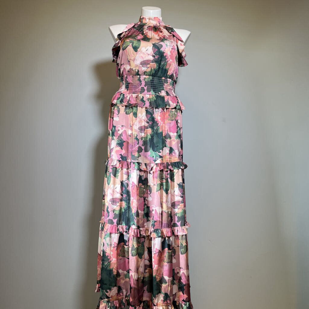 Shoshanna Slvls Floral Dress