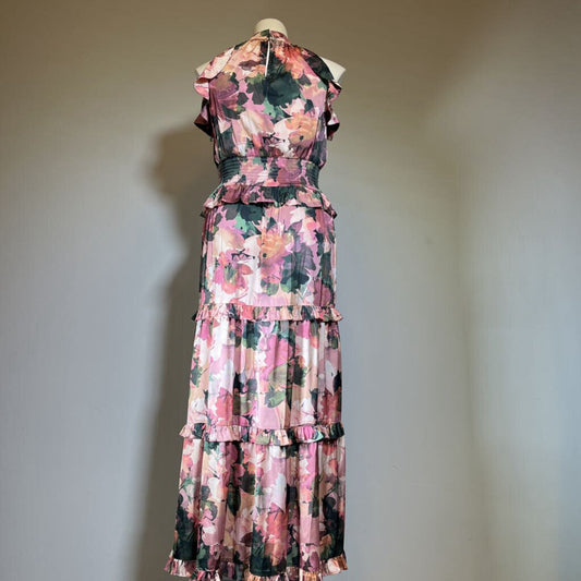 Shoshanna Slvls Floral Dress