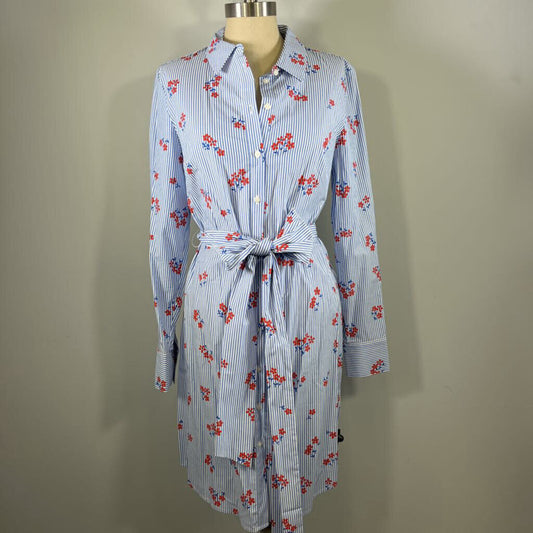 Boden L/s Striped Floral Dress