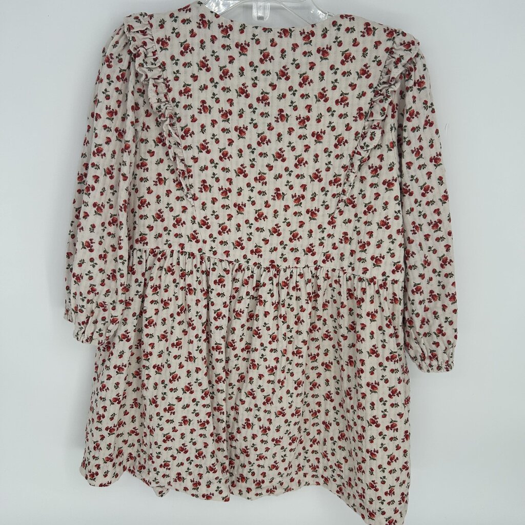 Zara L/s Floral Dress