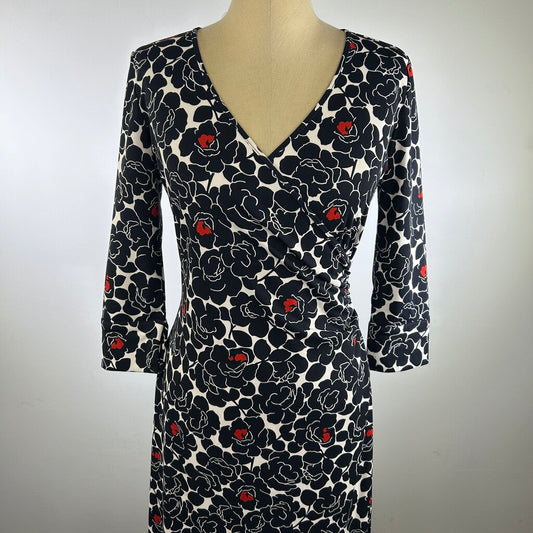 AK Anne Klein L/s Floral Dress