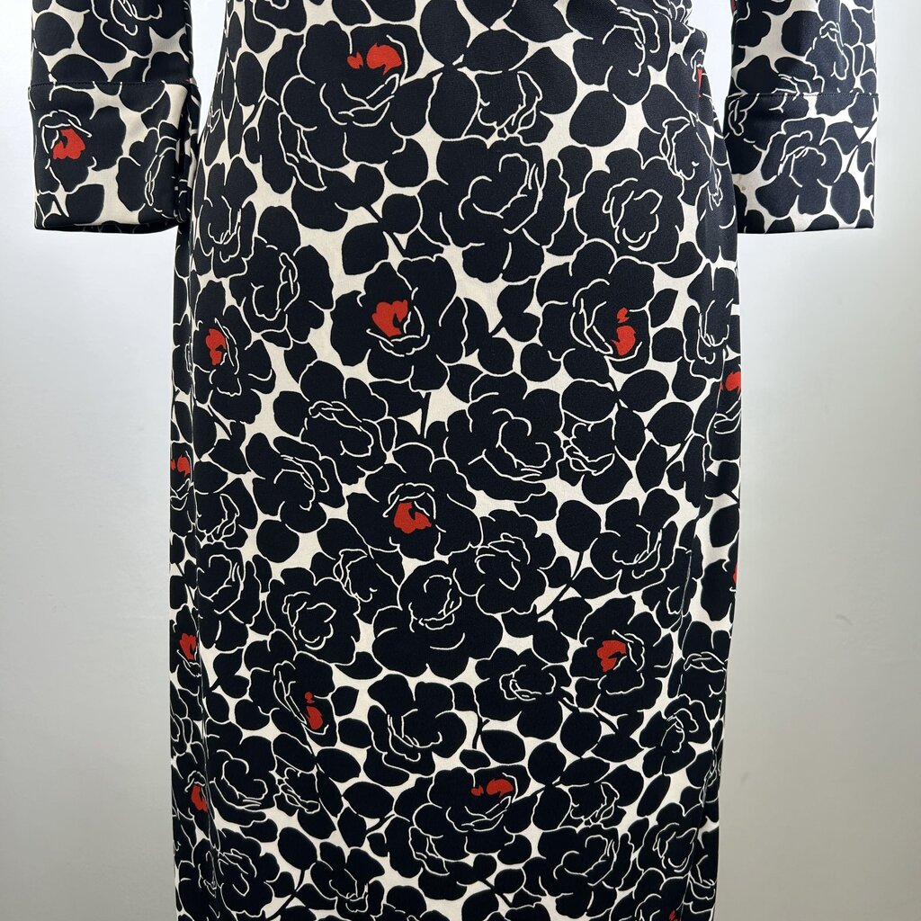 AK Anne Klein L/s Floral Dress