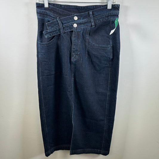 Pilcro Denim Pencil Skirt