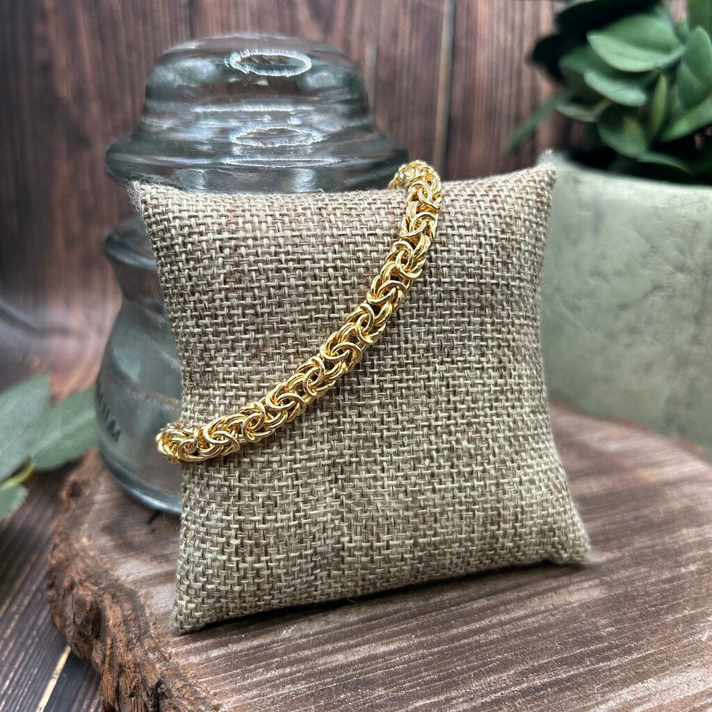 Miabella Byzantine Chain Bracelet