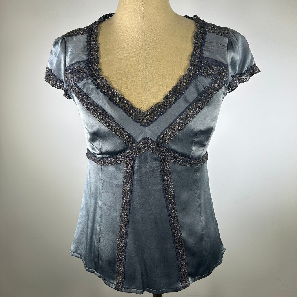 Nanette Lepore Cap Slv Shirt