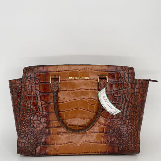 Michael Kors Croc Embossed Tote