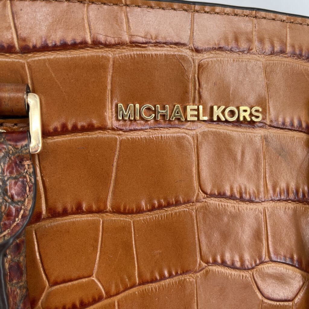 Michael Kors Croc Embossed Tote